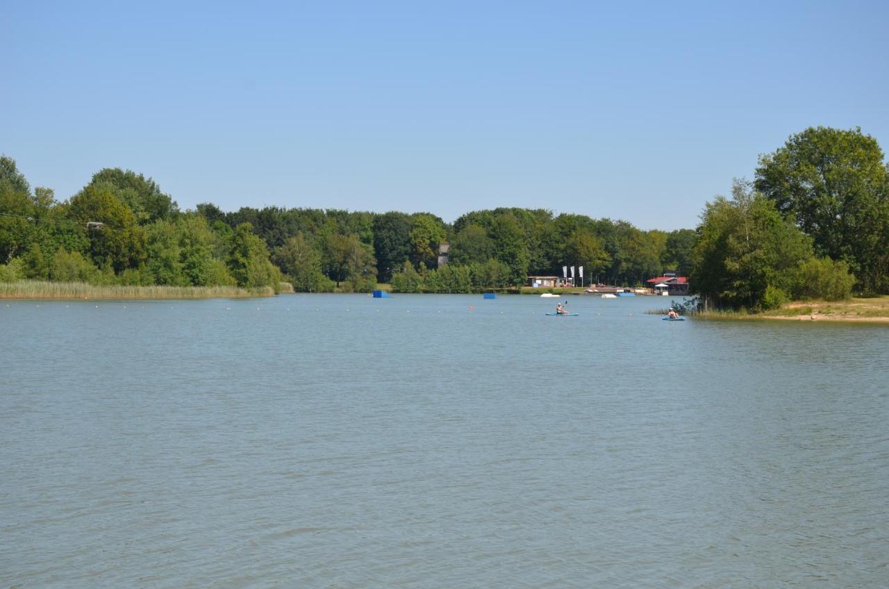 Drents Genieten - Lavendelheide Met Uitzicht Op Het Water Erm Zewnętrze zdjęcie